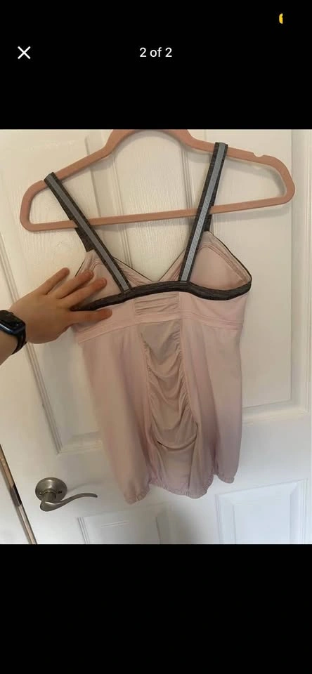 Baby Pink Running Lulu Lemon Tank Top - photo 2
