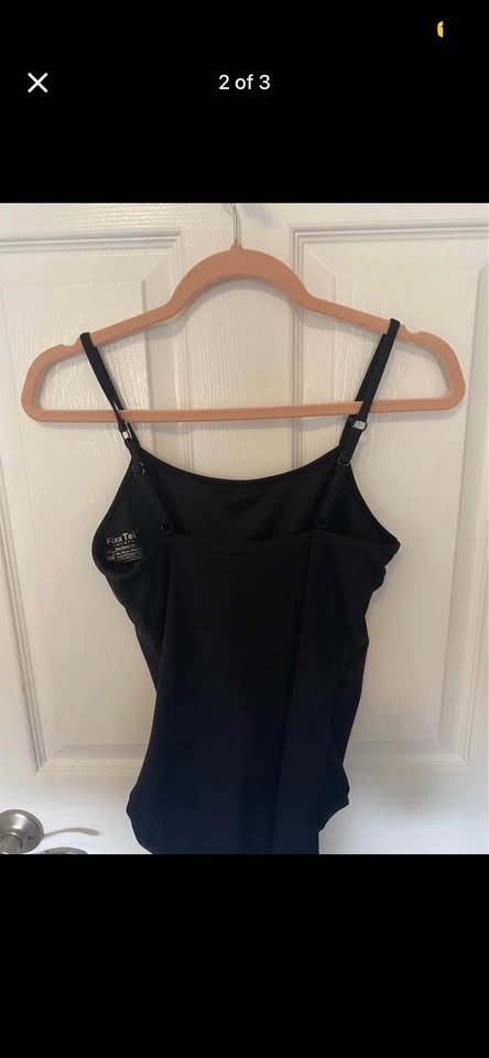 Black Simple Basic Convertible Dance Ballet Leotard - photo 2