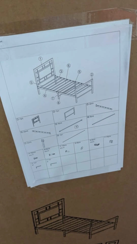 Titus T2201B-S 39" Metal Bed - photo 2