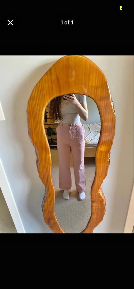Pink Wide Leg Pants