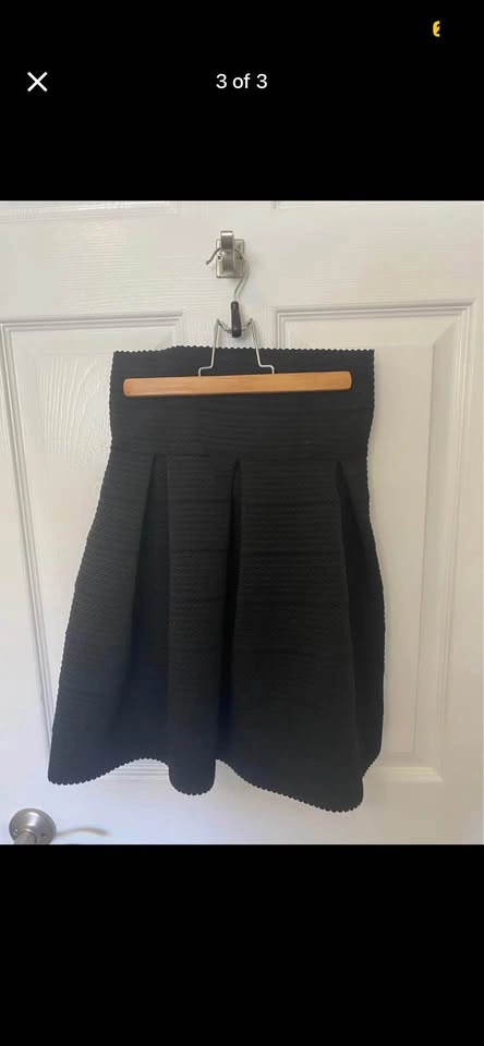 Ladies Black Skirt Short - photo 2