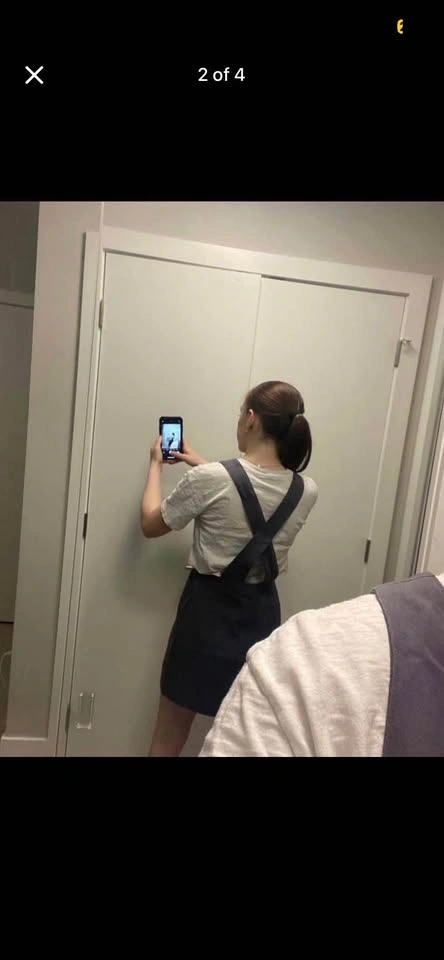 Super Cute Grey Overdress Summer Outfit - photo 2