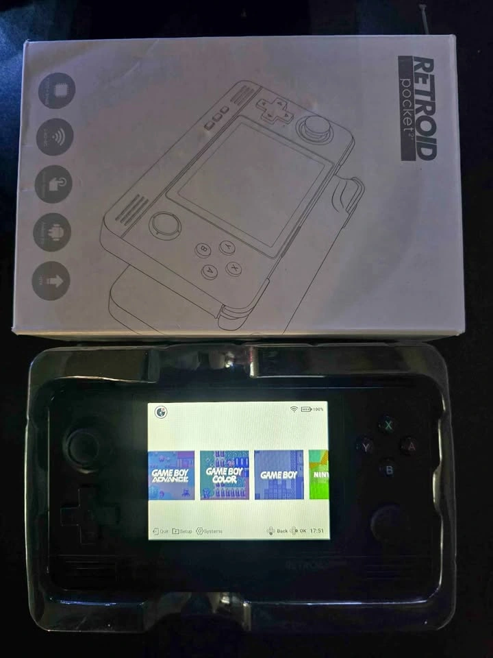 Retroid Pocket 2+ android handheld gaming device
