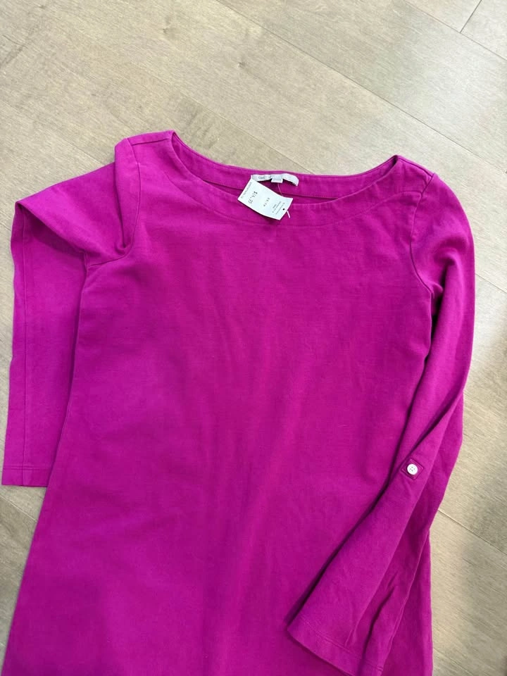 Gap Long-Sleeve Magenta Dress - photo 4
