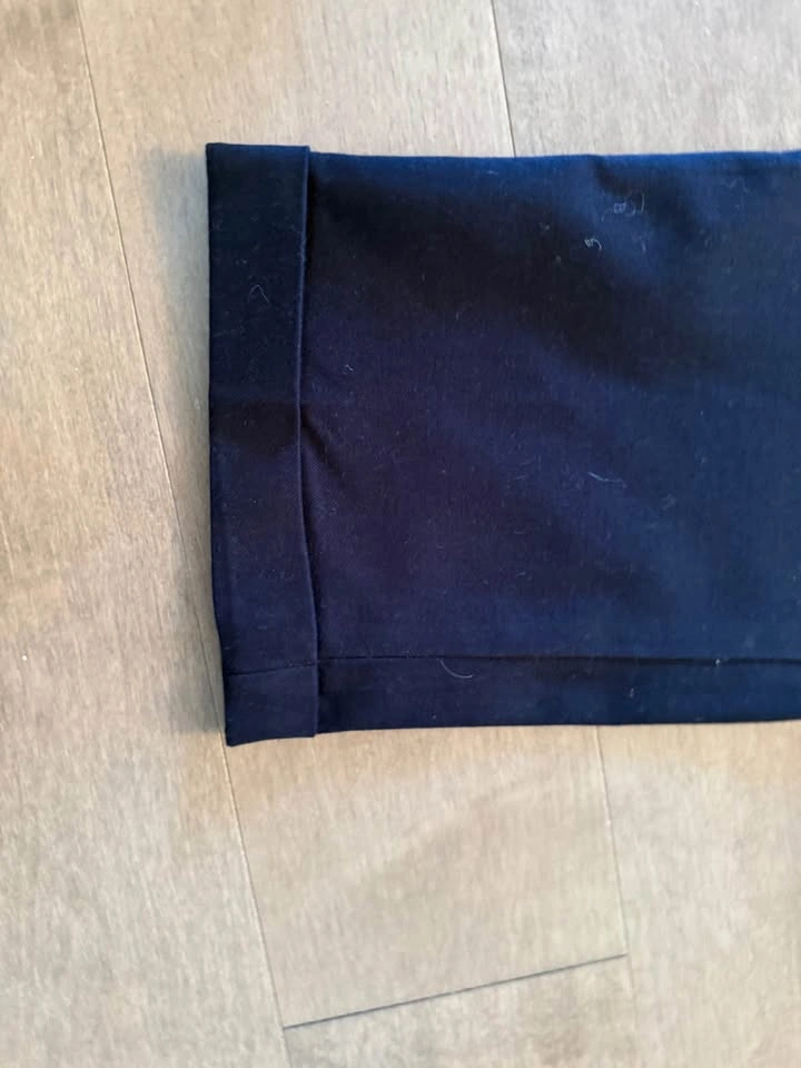 Hayden Navy Blue Trousers with Suspenders - photo 3