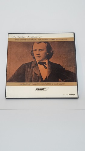 The Brahms Symphonies ANSERMET 4 LP Box Set London CMA 7402 - photo 2