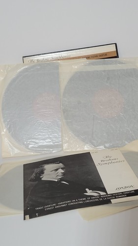 The Brahms Symphonies ANSERMET 4 LP Box Set London CMA 7402 - photo 4