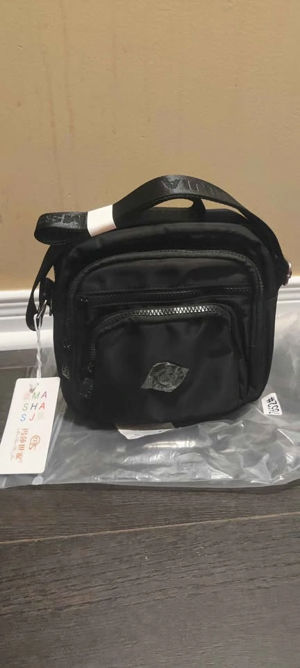 Brand new premium nylon multi zippers crossbody bag - photo 4