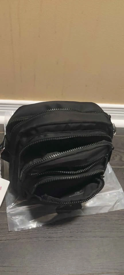Brand new premium nylon multi zippers crossbody bag - photo 5