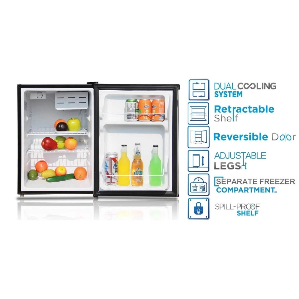 Arctic King 2.4 Cu Ft Single Door Mini Fridge - photo 3