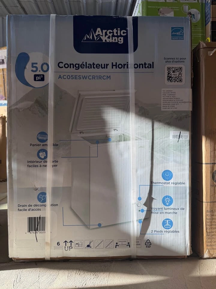 Arctic King 5.0 Cu. ft. 24.9" Chest Freezer - photo 4