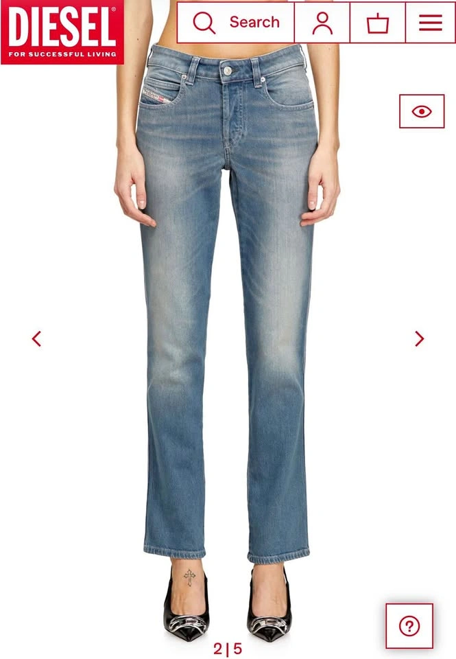 Diesel 1992 D-Jiann Slim Jeans – New with Tags