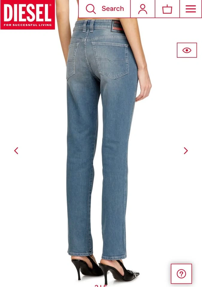 Diesel 1992 D-Jiann Slim Jeans – New with Tags - photo 2