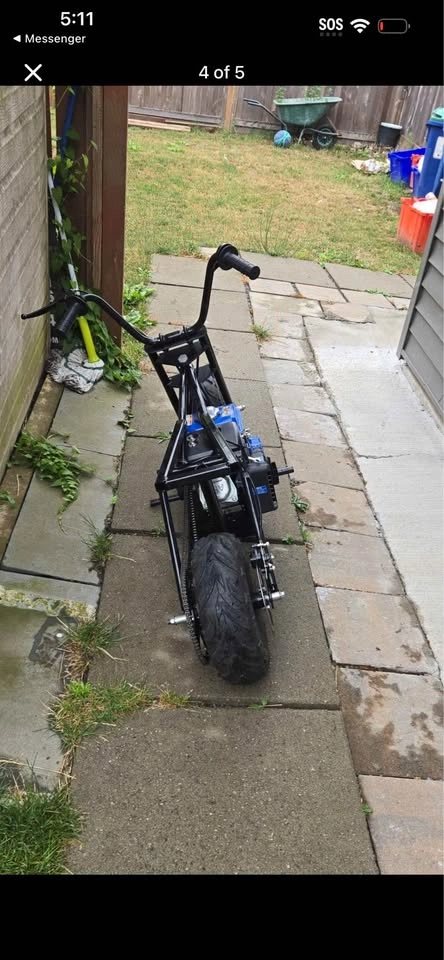 Custom Mini Bike with powerfist 79cc Engine or trade - photo 2