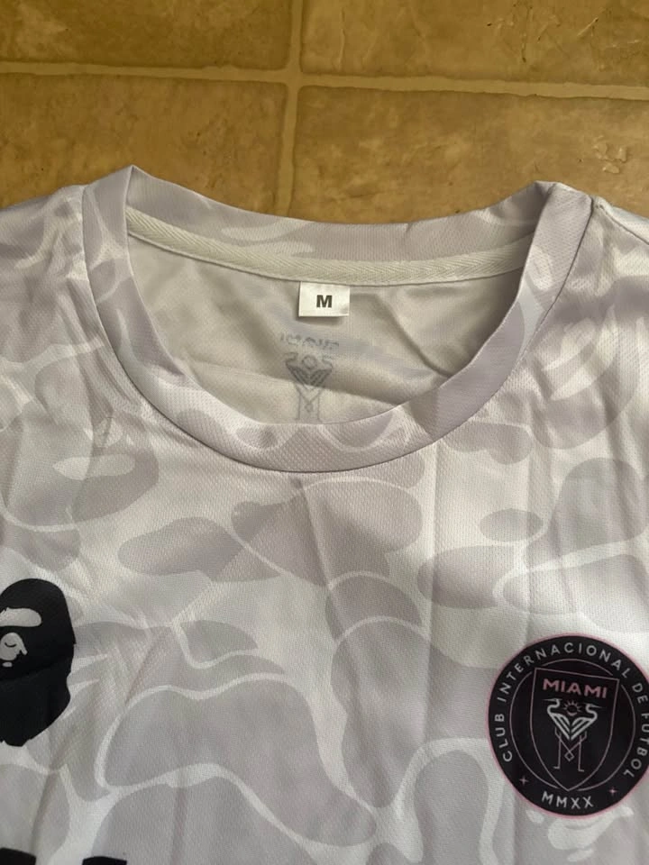 White Miami bape jersey - photo 3