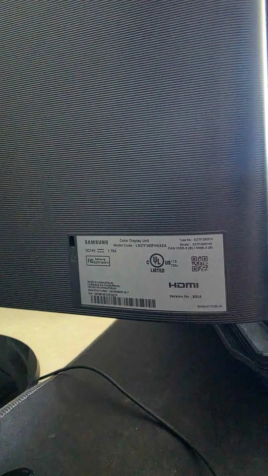 Samsung 27" Sleek LED Monitor (S27F350FH) - photo 2