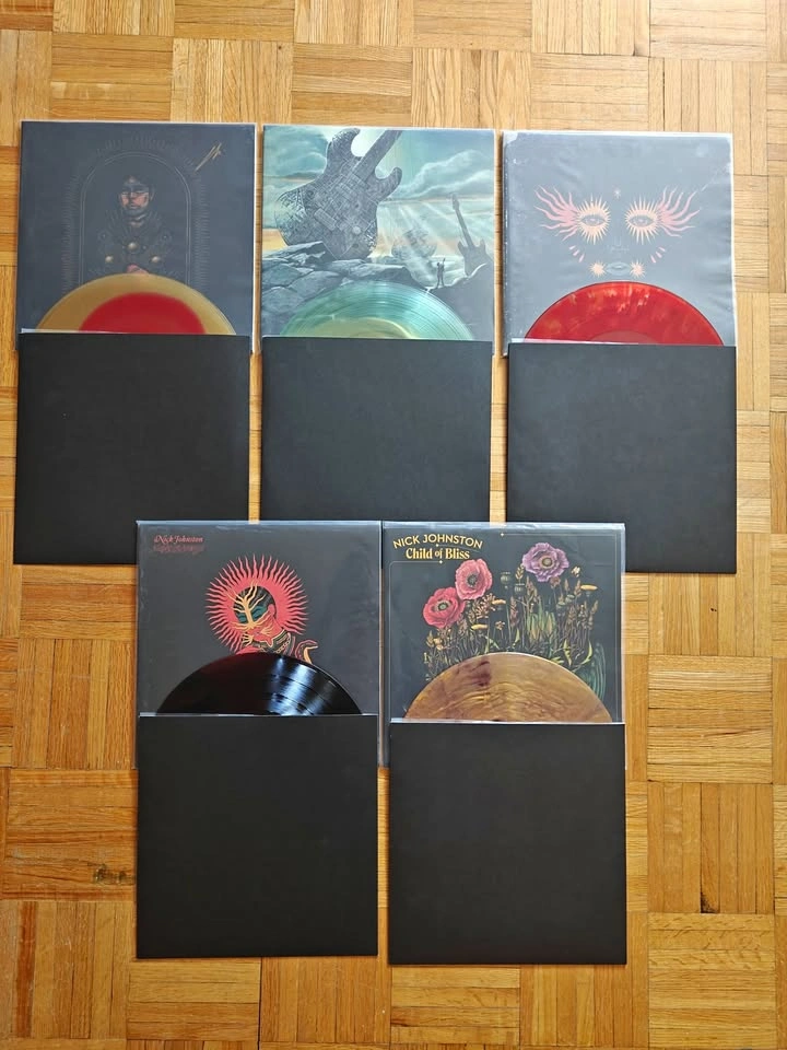 Nick Johnston Vinyl Collection – 5 Limited Colour LPs