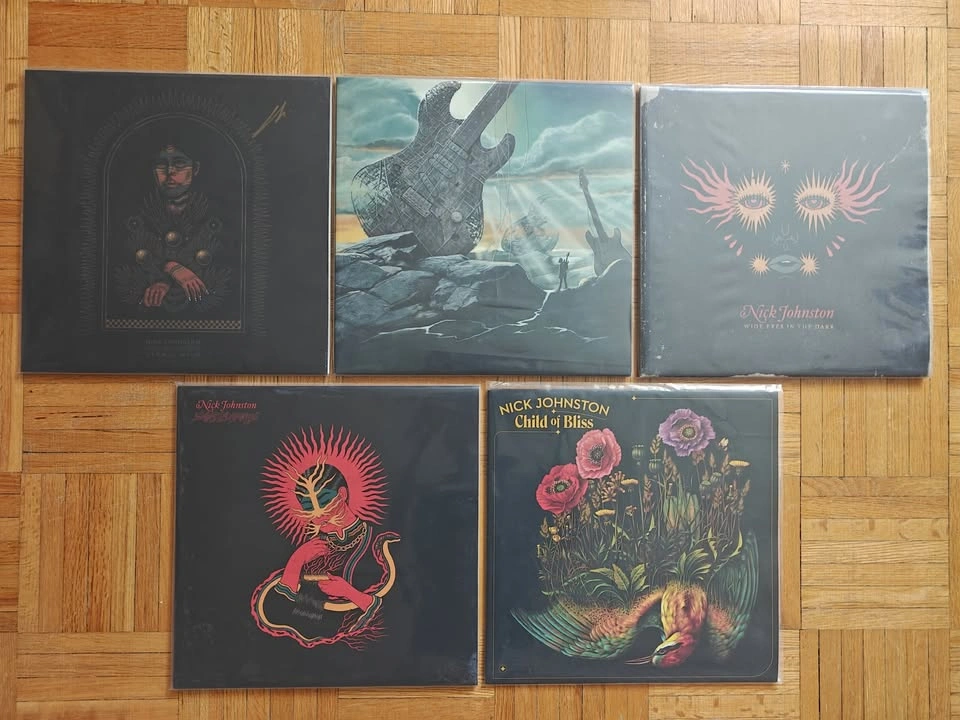 Nick Johnston Vinyl Collection – 5 Limited Colour LPs - photo 2