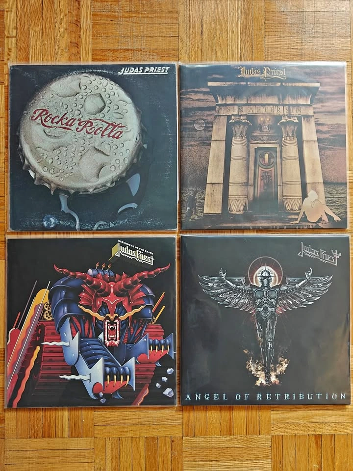 Judas Priest Vinyl — Rocka Rolla, Sin After Sin, Defenders, Ange