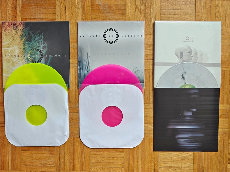 Animals as Leaders Vinyl — Self-Titled, Weightless, The Madness