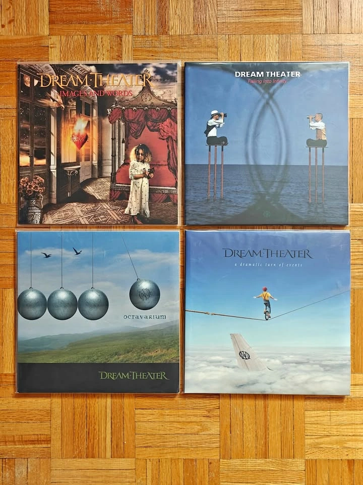 Dream Theater Vinyl Collection: Images, Octavarium, FII, ADTOE