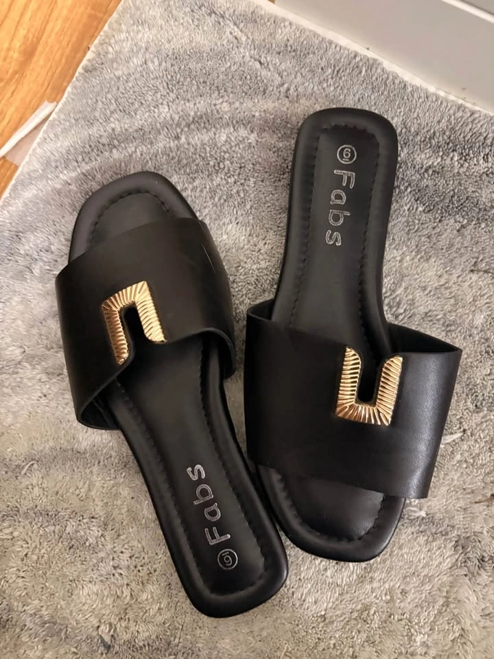Sandal black #6w - photo 2