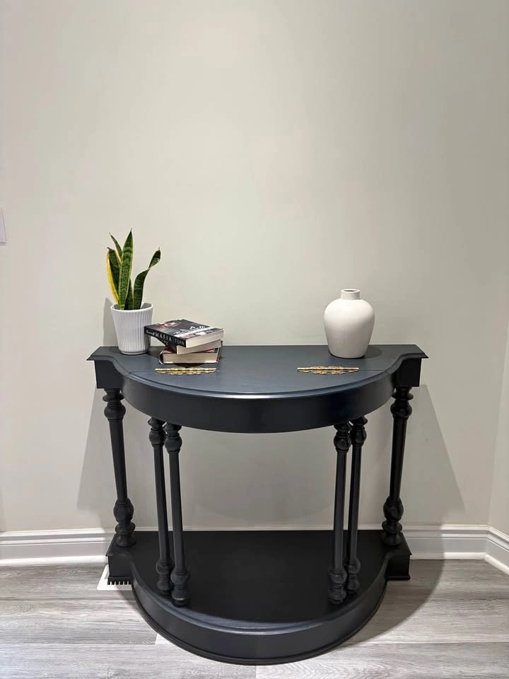 Refinished Bombay Console Table