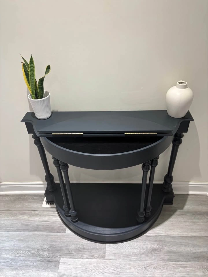 Refinished Bombay Console Table - photo 3