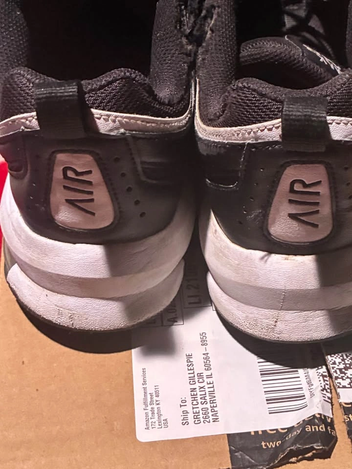 Black and white mens sneakers - photo 5