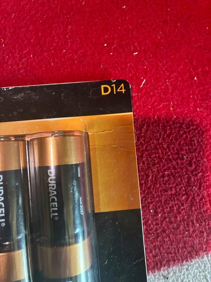 Duracell 14 pack size D batteries - photo 2