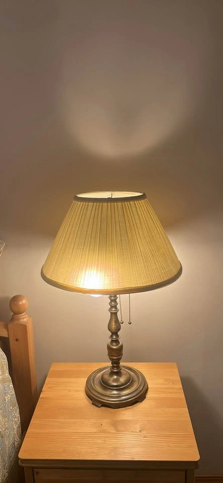 Vintage Brass Table Lamp - photo 2