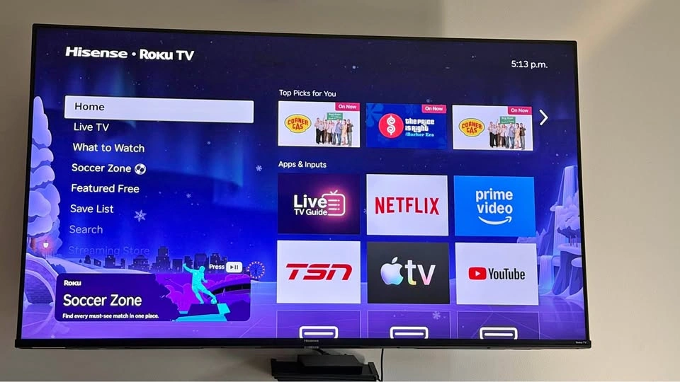 Hisense 50” 6 Series 4K Roku Smart TV