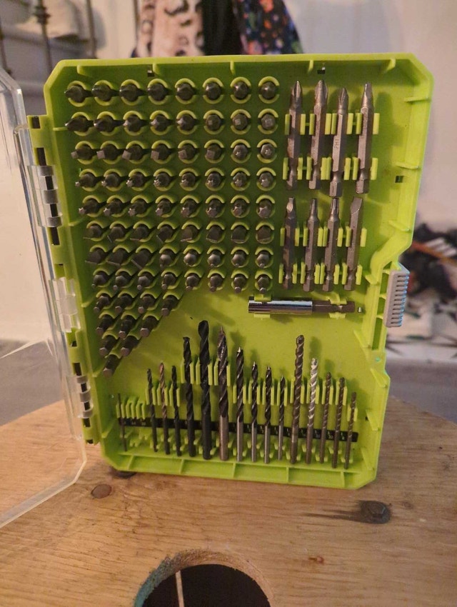 Ryobi Drill and 101-Piece Drilling and Driving Kit - photo 4