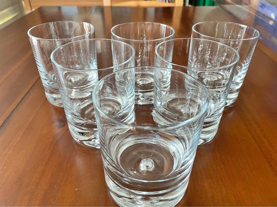6 Krosno Controlled Bubble Tumblers