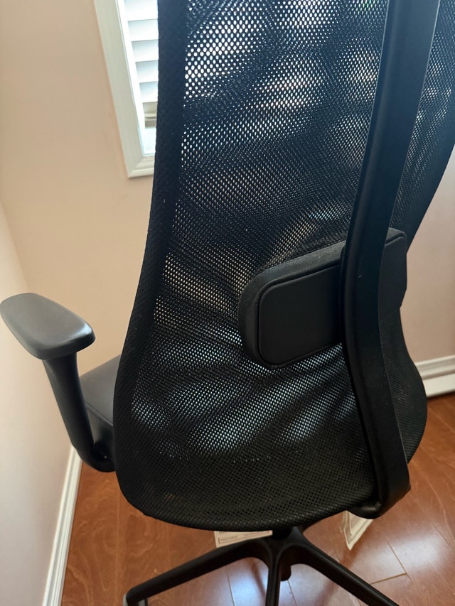 Moveout sale : Ikea high back office chair (leather) - photo 3