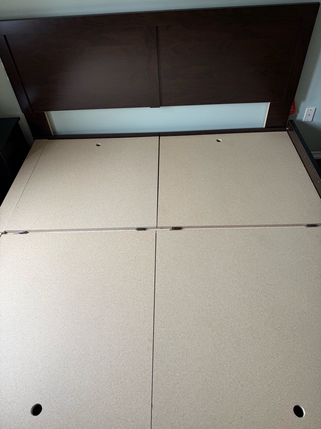 Moveout sale: King size box bed and mattress - photo 5