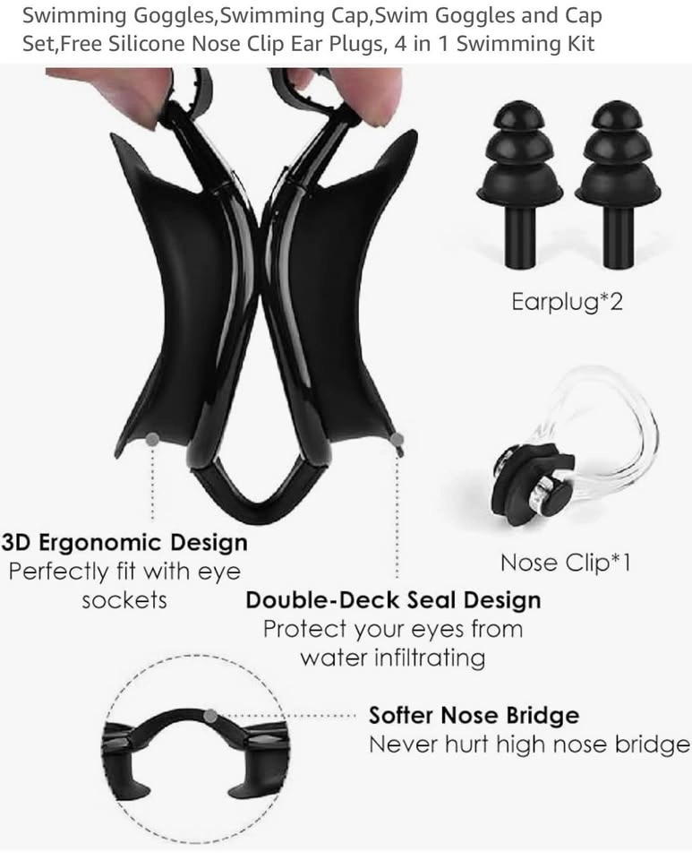 Swimming Goggles Kit 4 in 1 - photo 3