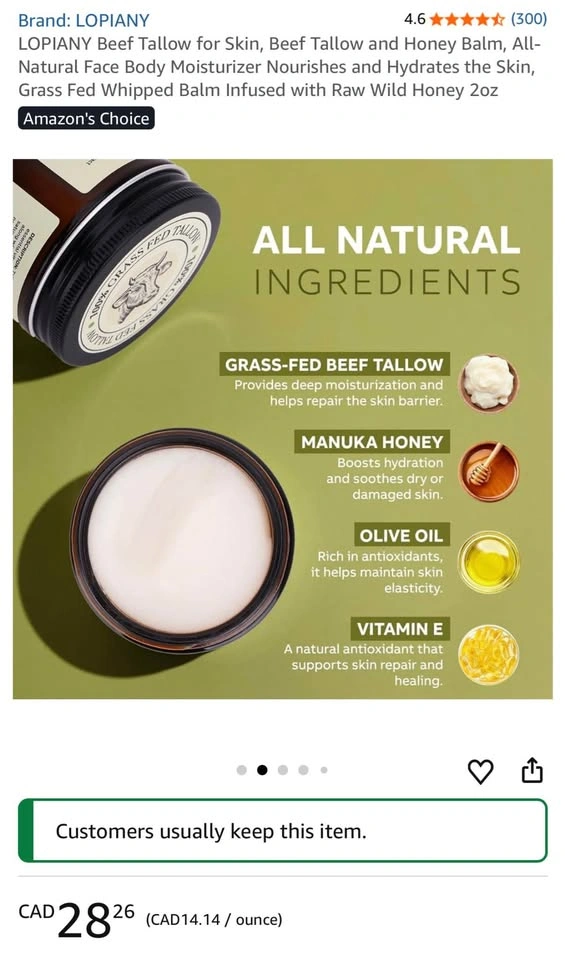 Whipped Tallow Balm - photo 5