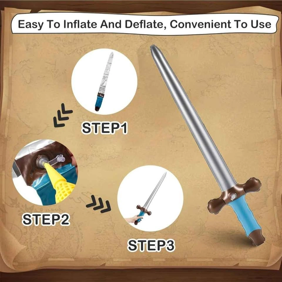 11 Pcs Inflatable sword Toy sword - photo 5