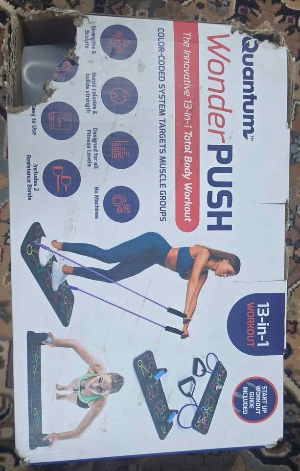 Quantum WonderPUSH 13-in-1 Total Body Workout Push Up Board - photo 5