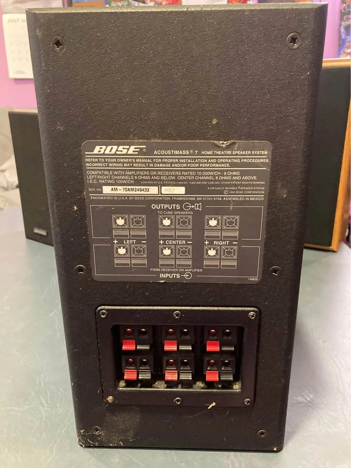 Bose subwoofer - photo 3