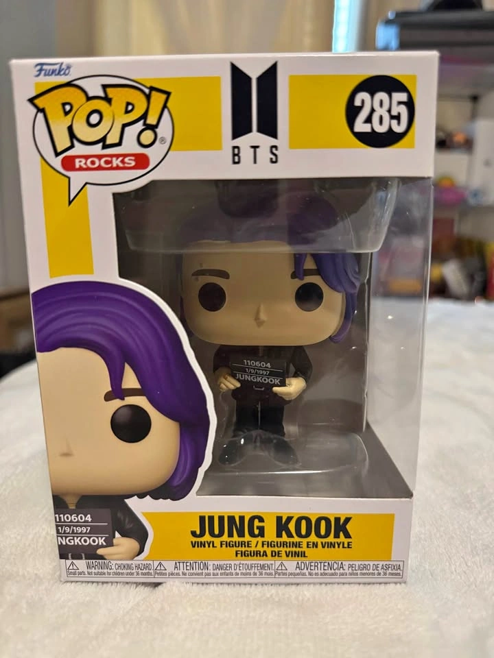 BTS Jungkook and Jin Funko Pops
