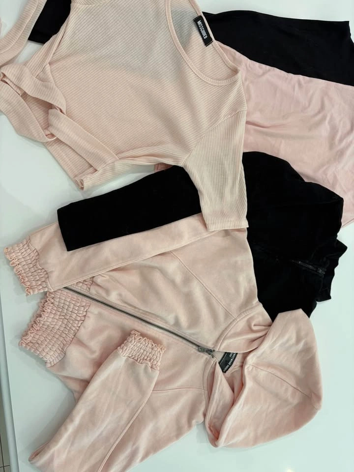 6 pieces of clothing Missguided and Streetwear Society Women's T - photo 3