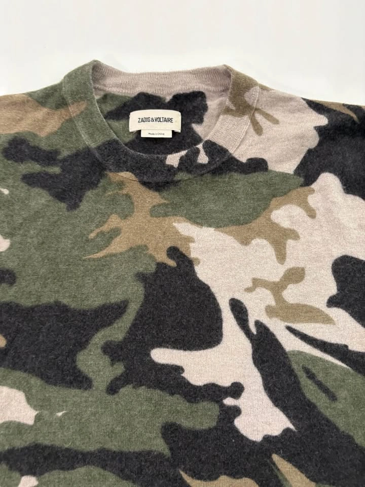 Zadig & Voltaire Camouflage Cashmere Sweater - photo 4