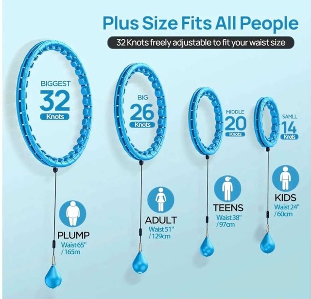 Smart Weighted Hula Hoop Plus Size - photo 4