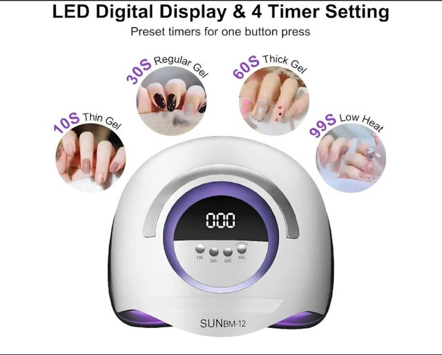 SUNBM-12 Nail Lamp with Phone Holder - photo 4
