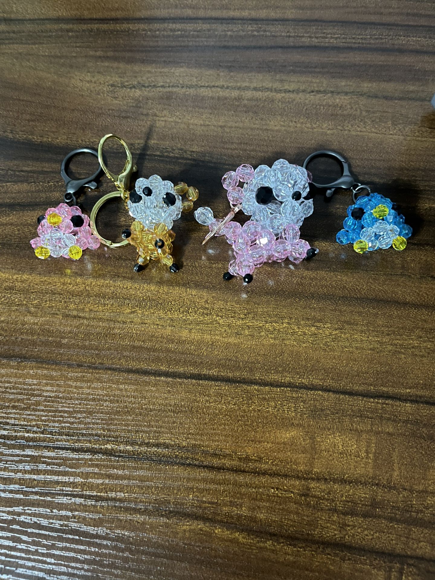 Bright & Sparkly! Custom 3D Beaded Toy Figures & Bag Decor