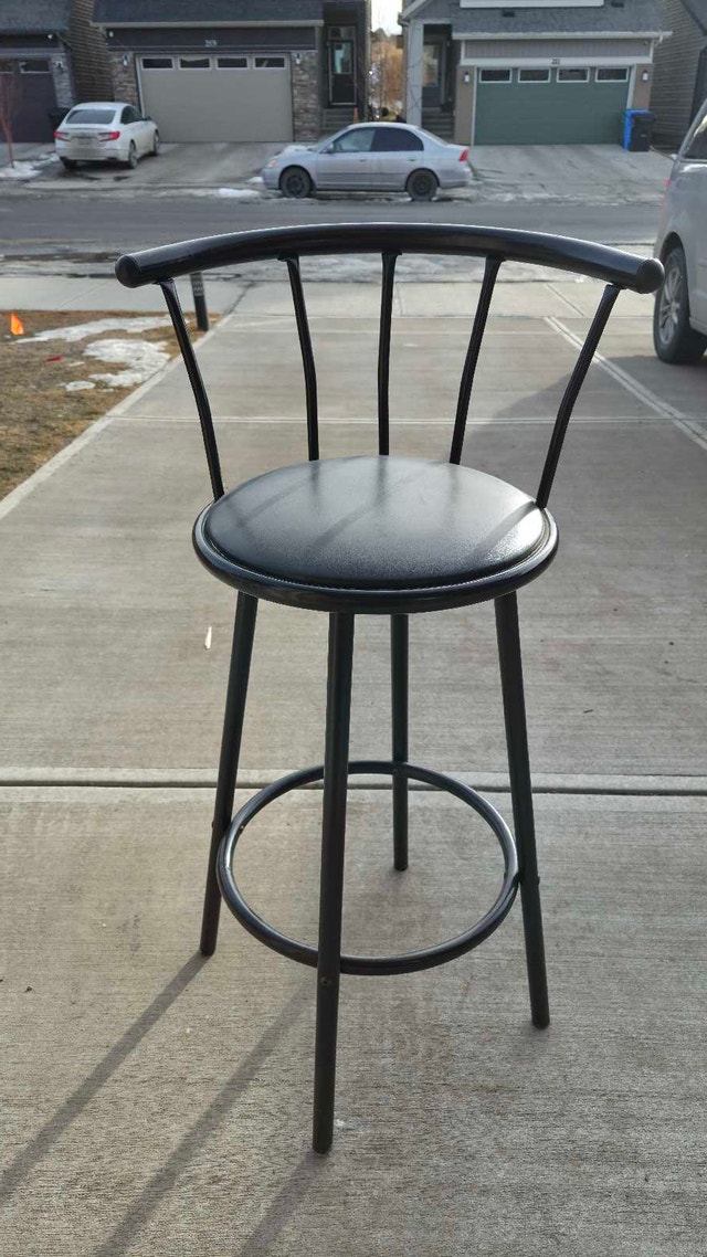 Revolving steel chair - pick up today