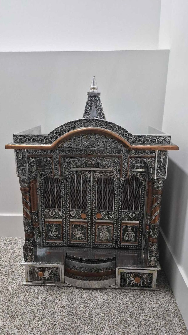 Oxidized mandir - small temple