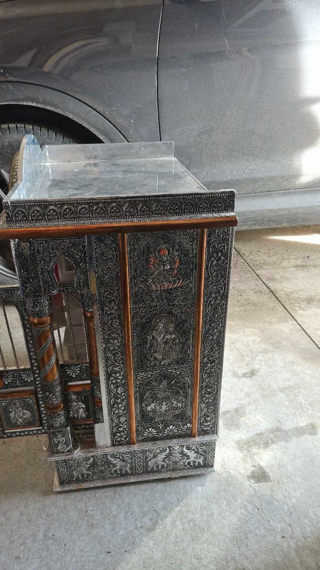 Oxidized mandir - small temple - photo 4